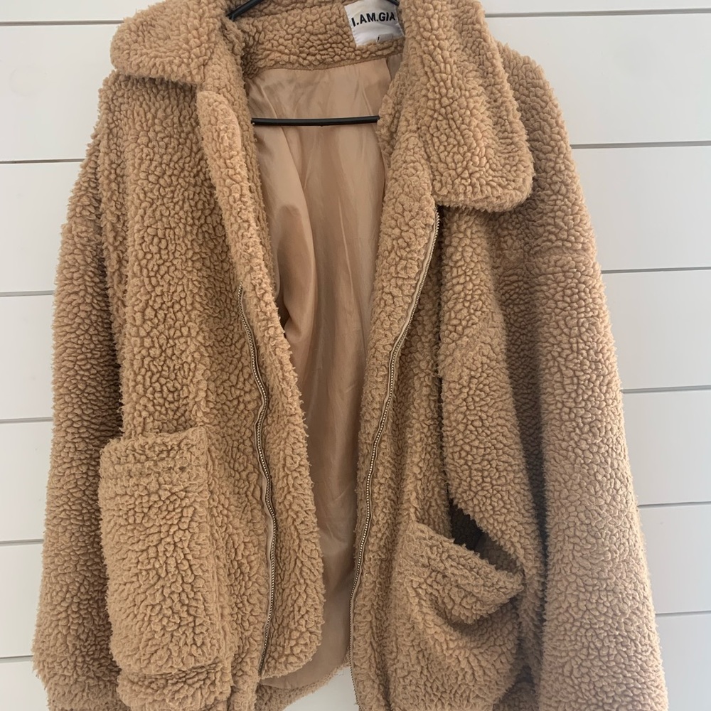 teddy bear jacket